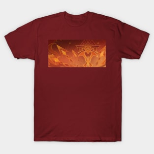 Genshin Impact Dehya: Purifying Flame Namecard T-Shirt